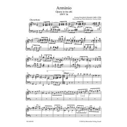 Arminio - H&auml;ndel, Georg Friedrich