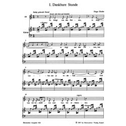 Drei Lieder nach Gedichten von Paul Brockhaus - Distler, Hugo