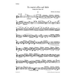 Es wartet alles auf dich - Motte, Diether de la