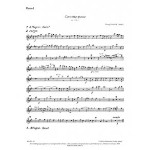 Concerto grosso - Händel, Georg Friedrich