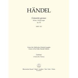 Concerto grosso - H&auml;ndel, Georg Friedrich