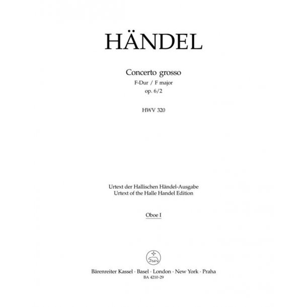 Concerto grosso - H&auml;ndel, Georg Friedrich