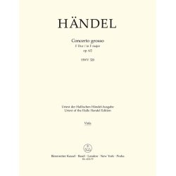 Concerto grosso - H&auml;ndel, Georg Friedrich