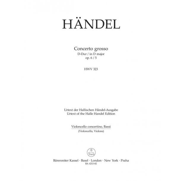 Concerto grosso - H&auml;ndel, Georg Friedrich