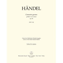 Concerto grosso - H&auml;ndel, Georg Friedrich