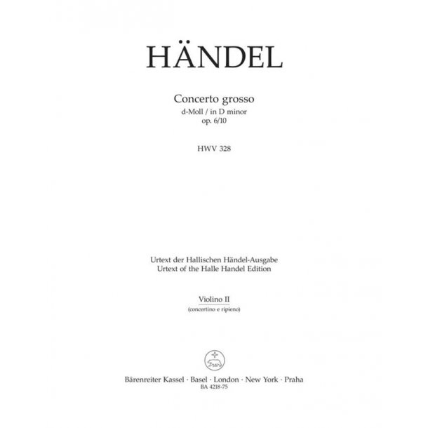 Concerto grosso - H&auml;ndel, Georg Friedrich