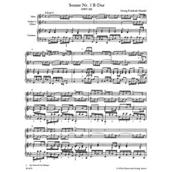 Six Sonatas - H&auml;ndel, Georg Friedrich