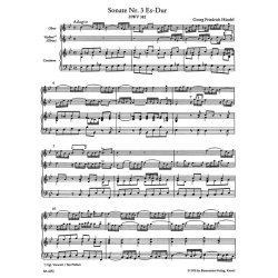 Six Sonatas - H&auml;ndel, Georg Friedrich