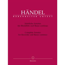 Complete Sonatas - H&auml;ndel, Georg Friedrich