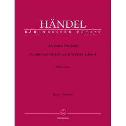 As pants the hart - H&auml;ndel, Georg Friedrich