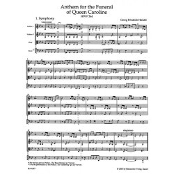 Anthem for the Funeral of Queen Caroline - H&auml;ndel, Georg Friedrich