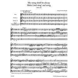My song shall be alway - H&auml;ndel, Georg Friedrich