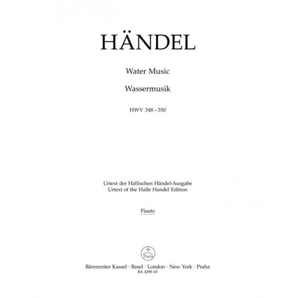 Water Music - H&auml;ndel, Georg Friedrich