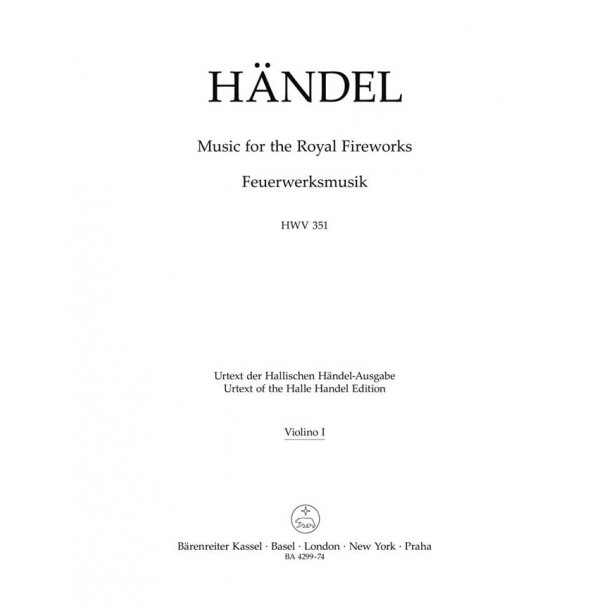 Music for the Royal Fireworks