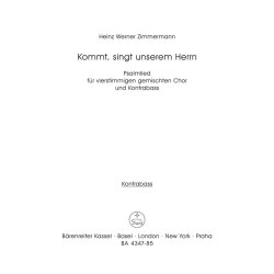 Kommt, singt unserem Herrn - Zimmermann, Heinz Werner