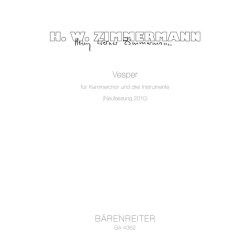 Vesper - Zimmermann, Heinz Werner