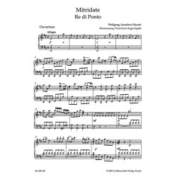 Mitridate Re Di Ponto KV.87 : Opera seria in three acts