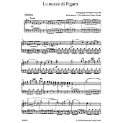 Le nozze di Figaro (Die Hochzeit des Figaro) KV492 : Opera buffa in vier Akten - &Uuml;bersetzung von Brieger/Layer
