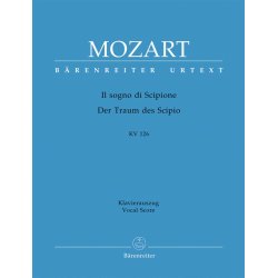 Il Sogno Di Scipione - Der Traum Des Scipio : CANTO E PIANOFORTE - URTEXT