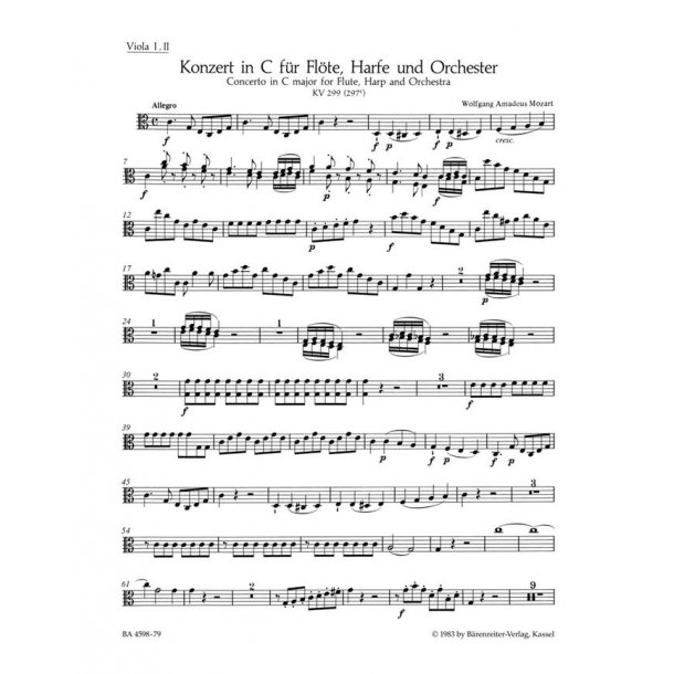 Concerto in C major K. 299 (297c)