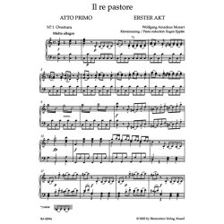 Il re pastore (Der konigliche Hirte) KV 208 : Serenade in two acts