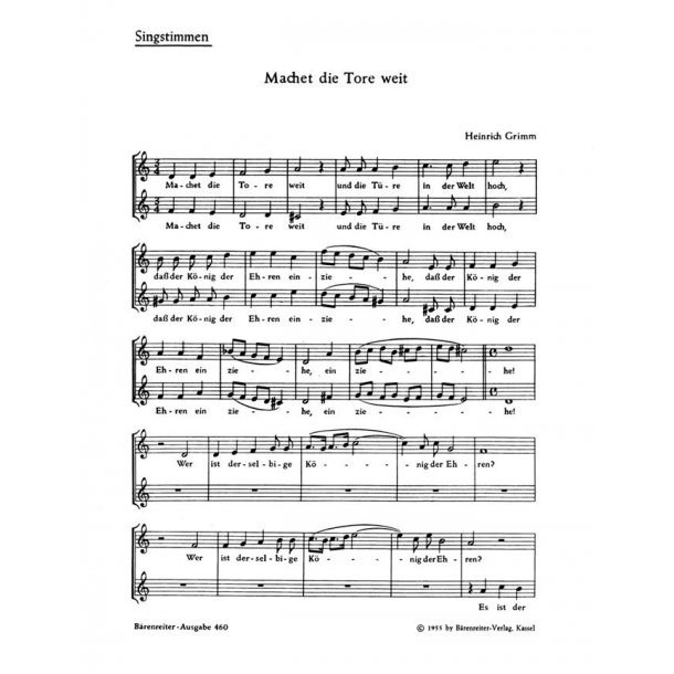 2 kleine geistliche Konzerte : f&uuml;r Advent und Weihnachten