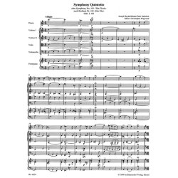 Symphony Quintetto based on Symphony No. 101 - Haydn, Joseph / Salomon, Johann Peter