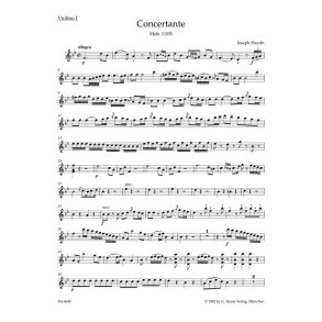 Concertante : Hob. I:105