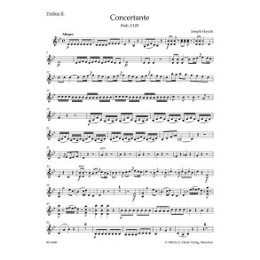Concertante : Hob. I:105