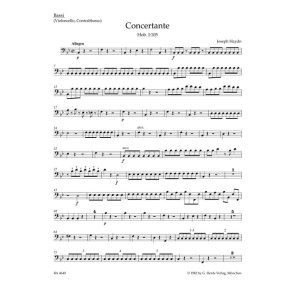 Concertante : Hob. I:105