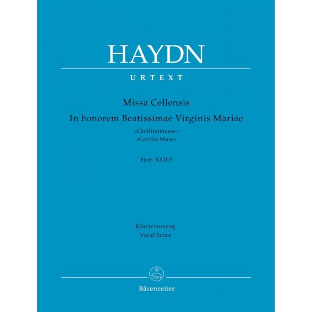 Missa Cellensis in honorem Beatissimae Virginis Mariae - Haydn, Joseph