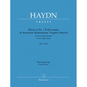 Mass In E-flat Major : Great Organ Mass Hob. XXII:4
