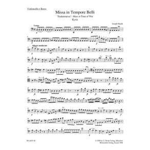 Missa in Tempore Belli - Haydn, Joseph