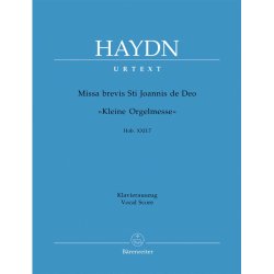 Missa Brevis Sancti Joannis De Deo : Kleine orgelmesse