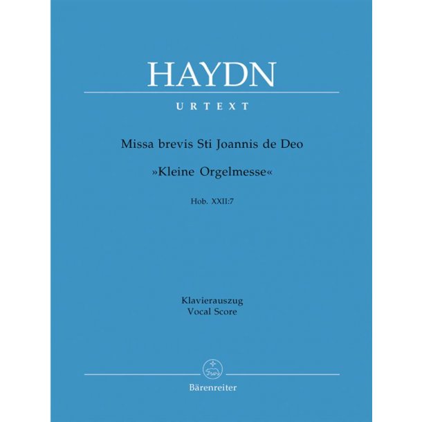 Missa Brevis Sancti Joannis De Deo : Kleine orgelmesse