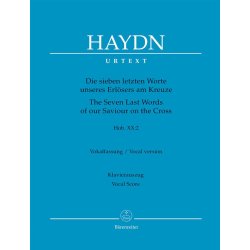 The Seven Last Words Of Our Saviour On The Cross : Hob.XX:2