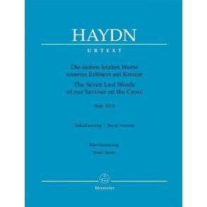 The Seven Last Words Of Our Saviour On The Cross : Hob.XX:2