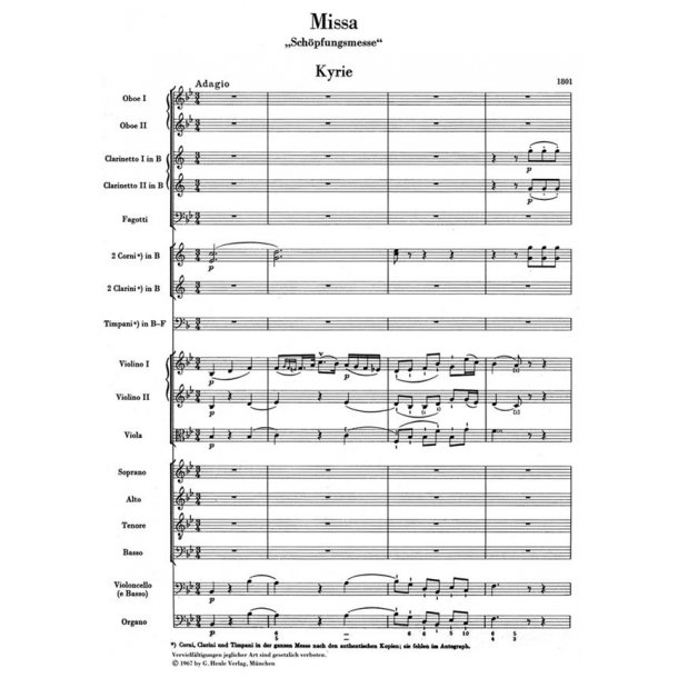 Missa - Haydn, Joseph