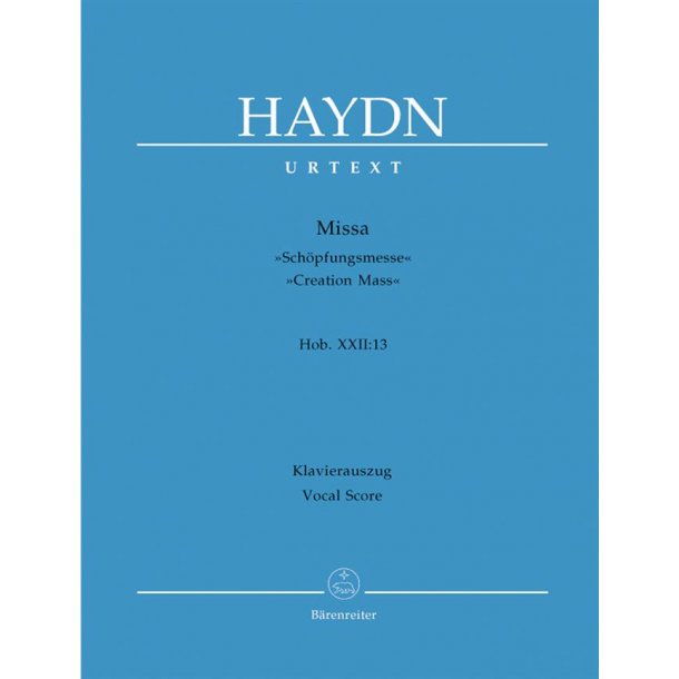 Creation Mass In B Flat Hob.XXII