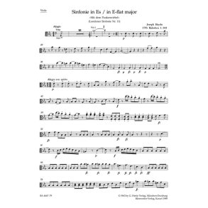 London Symphony Hob.I:103 : Mit dem Paukenwirbel