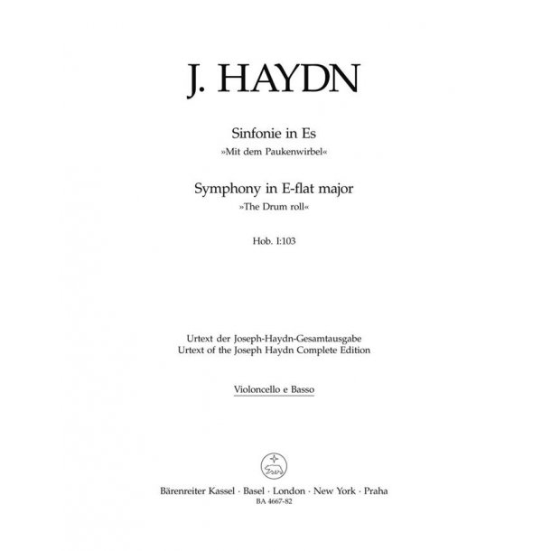 London Symphony Hob.I:103 : Mit dem Paukenwirbel