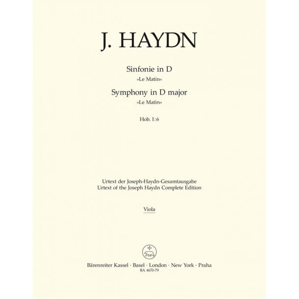 Symphony Hob. I:6 : Le Matin