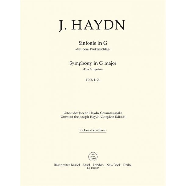Symphony No. 94 G major Hob. I:94 The Surprise