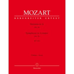 Symphony - Mozart, Wolfgang Amadeus