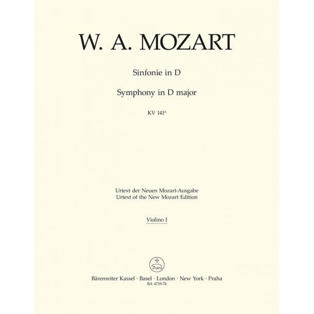 Symphony : Overture to K. 126 Il sogno di Scipione