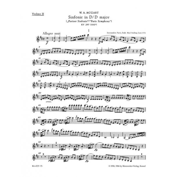 Symphony : Paris Symphony