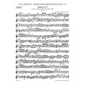 Complete Church Sonatas - Mozart, Wolfgang Amadeus