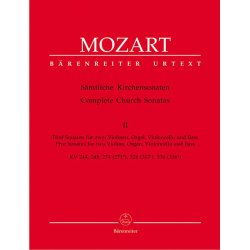 Complete Church Sonatas - Mozart, Wolfgang Amadeus