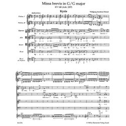 Missa brevis - Mozart, Wolfgang Amadeus