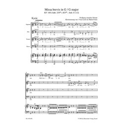 Missa brevis in G major K.140